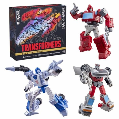Transformers Age of the Primes Action Figure 3-Pack Autobot Mirage & Bluestreak & Ironhide