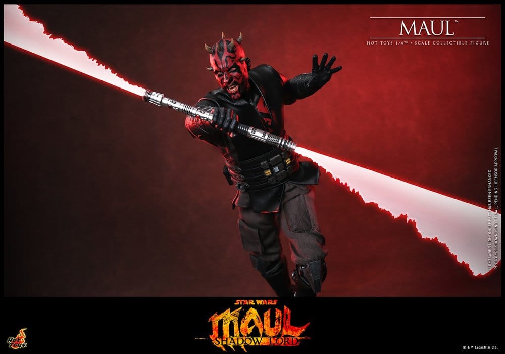 Hot Toys Star Wars Maul Shadow Lord Television Masterpiece Action Figure 1/6 Maul 29 cm
