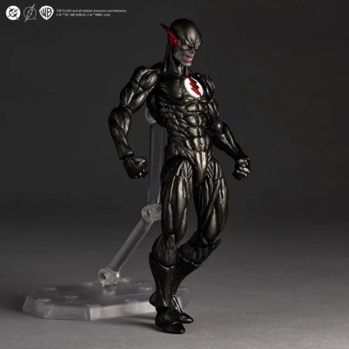 Revoltech Amazing Yamaguchi Dc Comics Black Flash Action Figure