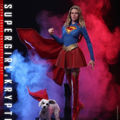 Supergirl & Krypto 28 cm Hot Toys