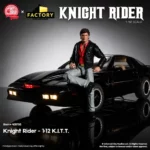 Knight Rider 1:12 Scale Kitt Vehicle & Michael Knight Action Figure Ramen Toy