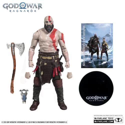 Mcfarlane Gaming Edition 7inch God Of War Wv1 Kratos Figure