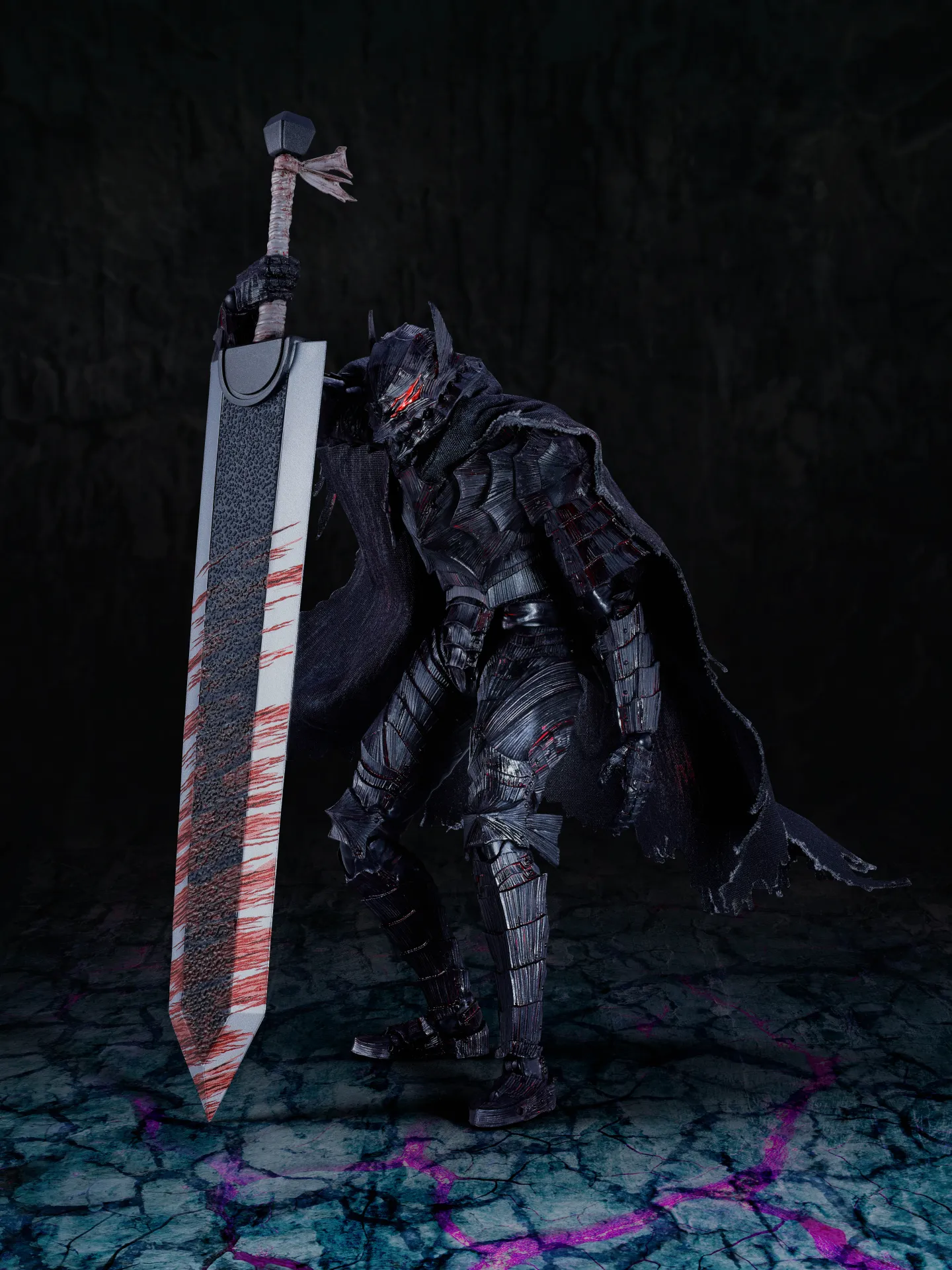 Berserk Guts Berserker Armor Heat Of Passion Battle S.h.figuarts