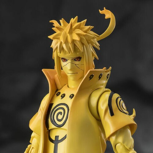 S.H. Figuarts Naruto Shippuden Minato Namikaze: Kurama Link Mode Bond of Light That Shatters Darkness