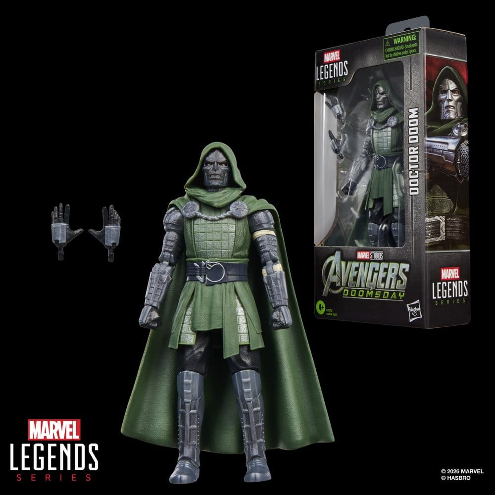 Marvel Legends Avengers Doomsday Doctor Doom Action Figure Hasbro