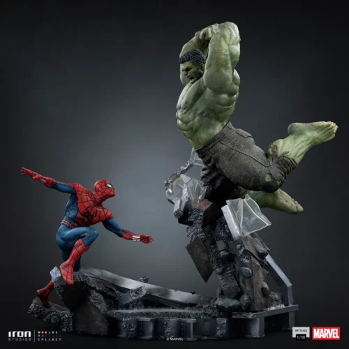 Spider-man: Brand New Day Spider-man Vs Hulk 1/10 Statue