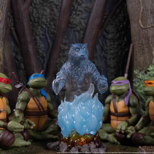 Teenage Mutant Ninja Turtles Movie Moments Splinter's Spirit Mini Scale Diorama