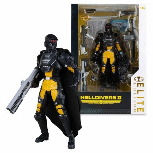Mcfarlane Elite Ed 7inch Helldivers 2 Sa-04 Combat Technician Action Figure