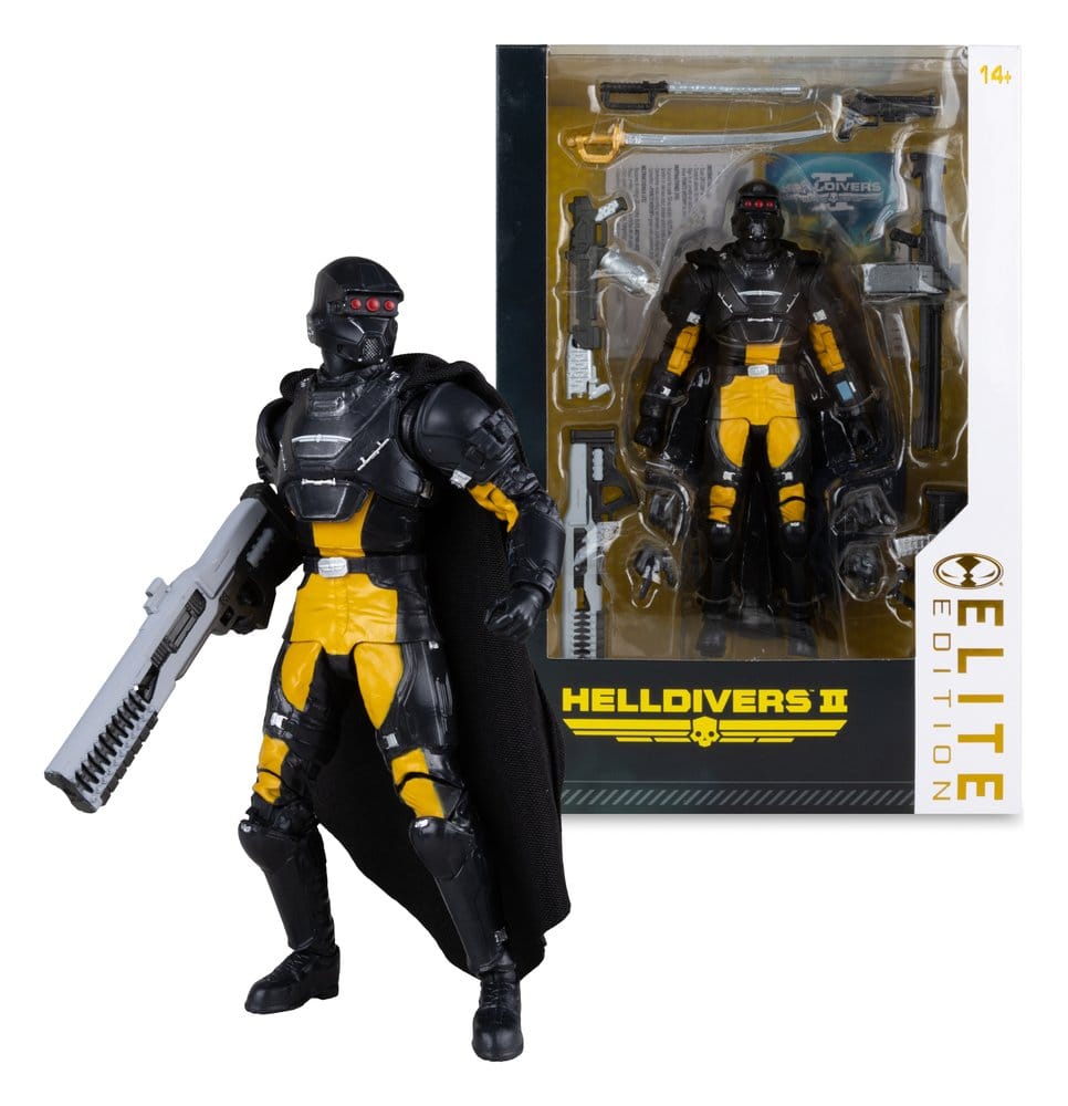 Mcfarlane Elite Ed 7inch Helldivers 2 Sa-04 Combat Technician Action Figure