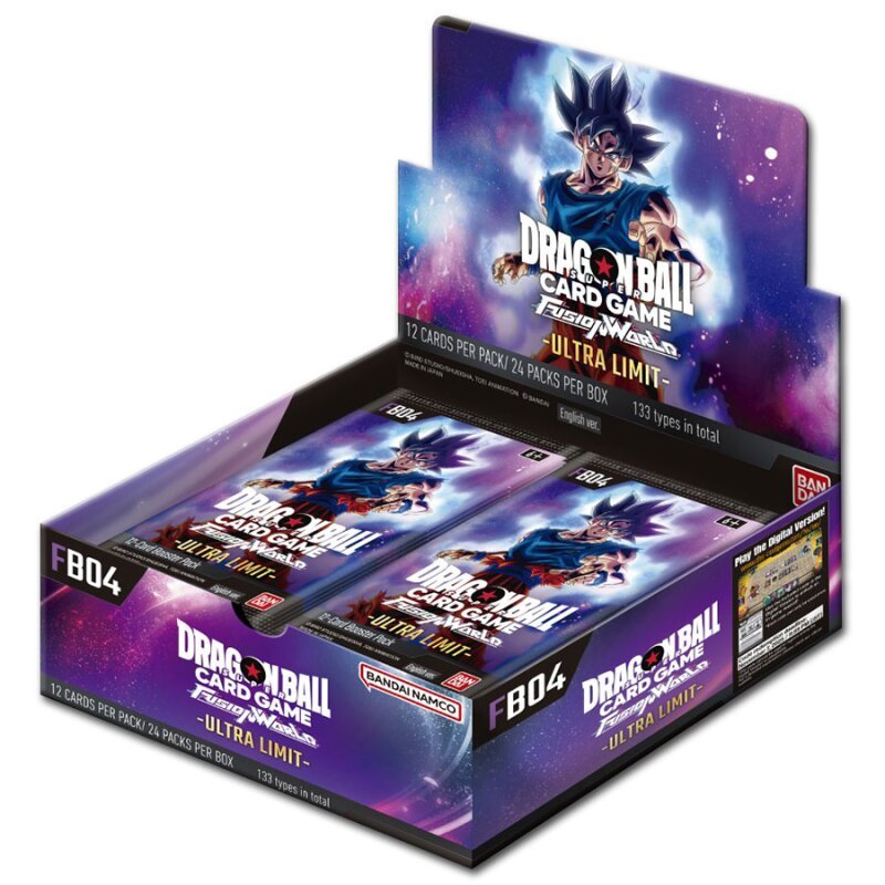 DragonBall Super Card Game Fusion World (FB04) Ultra Limit Booster Display Eng